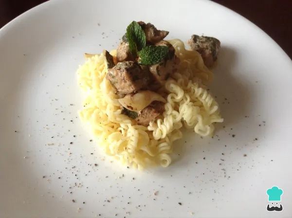 Lomo de Cerdo en Salsa de Yogurt Griego